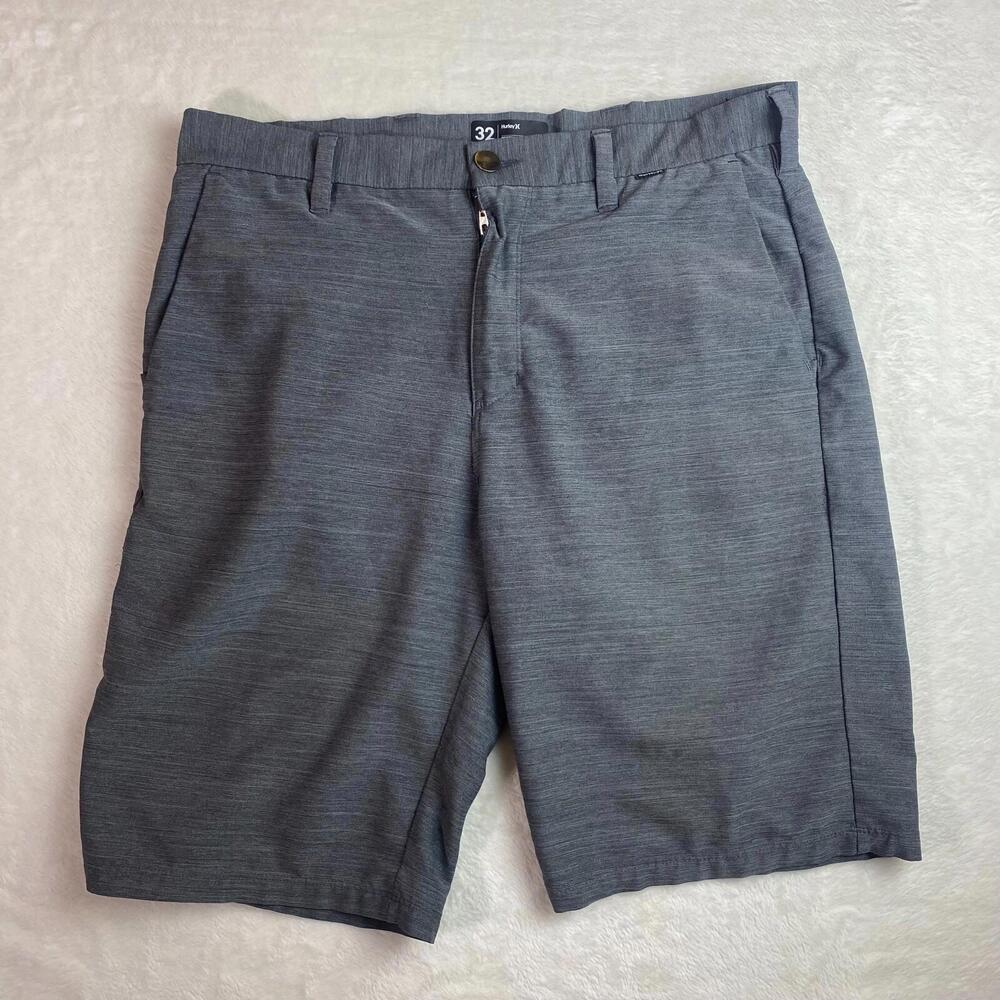 Hurley Nike Dri-Fit Men's‎ Shorts Size 32x11 Gray